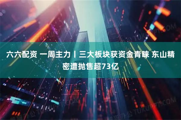 六六配资 一周主力丨三大板块获资金青睐 东山精密遭抛售超73亿